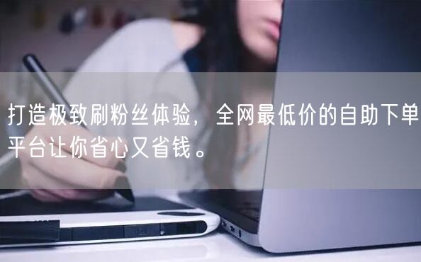 打造极致刷粉丝体验,全网最低价的自助下单平台让你省心又省钱。