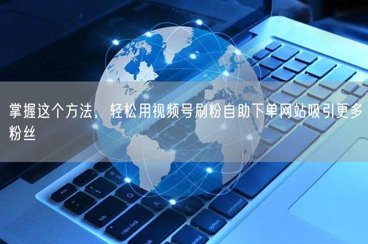 掌握这个方法，轻松用视频号刷粉自助下单网站吸引更多粉丝