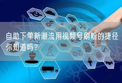 自助下单新潮流用视频号刷粉的捷径你知道吗？