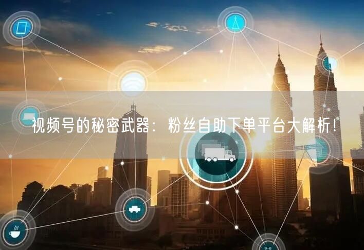 视频号的秘密武器：粉丝自助下单平台大解析！