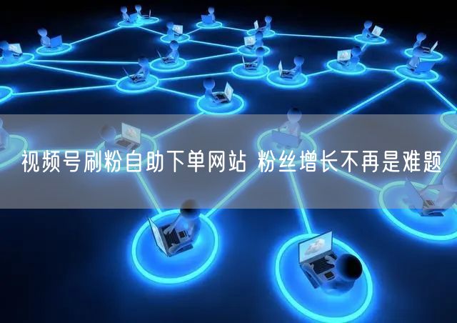 视频号刷粉自助下单网站 粉丝增长不再是难题